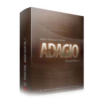 وی اس تی پلاگین  8Dio Adagio Cellos Vol.1